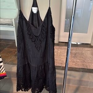 SAYLOR Black Sleeveless Dress